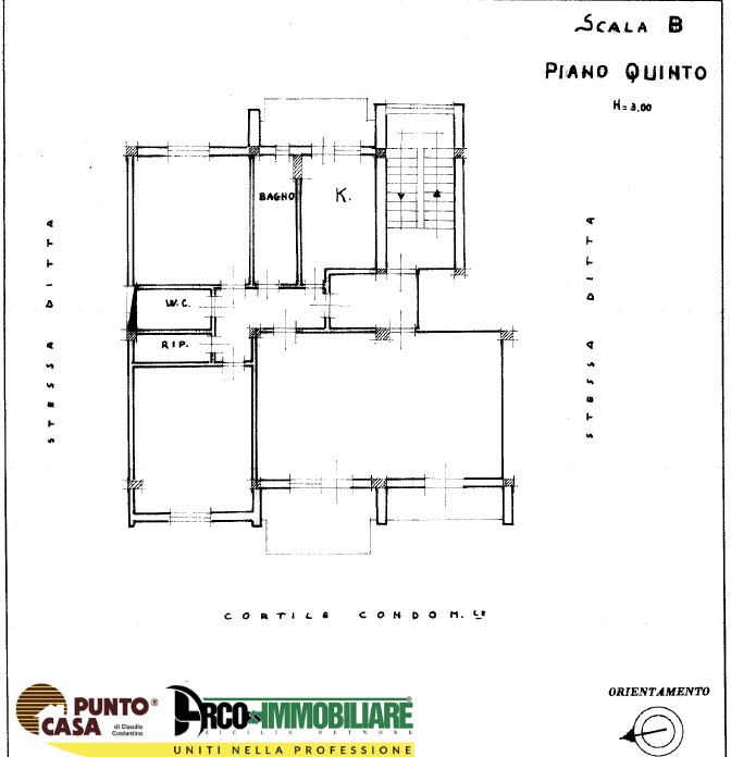 Immagine 10 di Appartamento in vendita  in Largo dei mille a Palermo