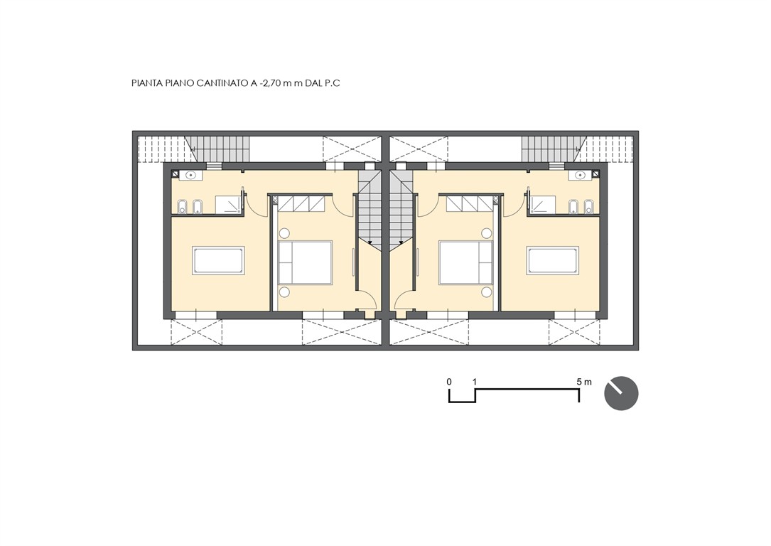 Immagine 10 di Casa bifamiliare in vendita  in Via delle tre Grazie a Palermo