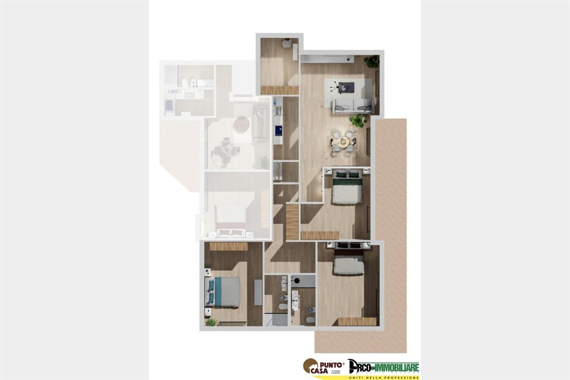 Immagine 10 di Appartamento in vendita  in Via Francesco Lo Jacono a Palermo