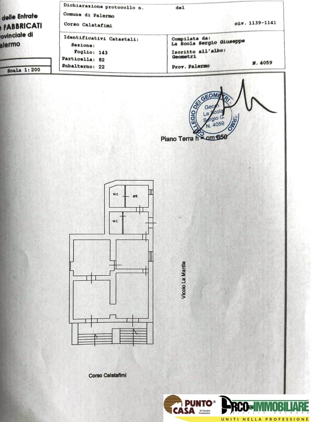 Immagine 3 di Negozio in vendita  in Corso Calatafimi 1139 a Palermo