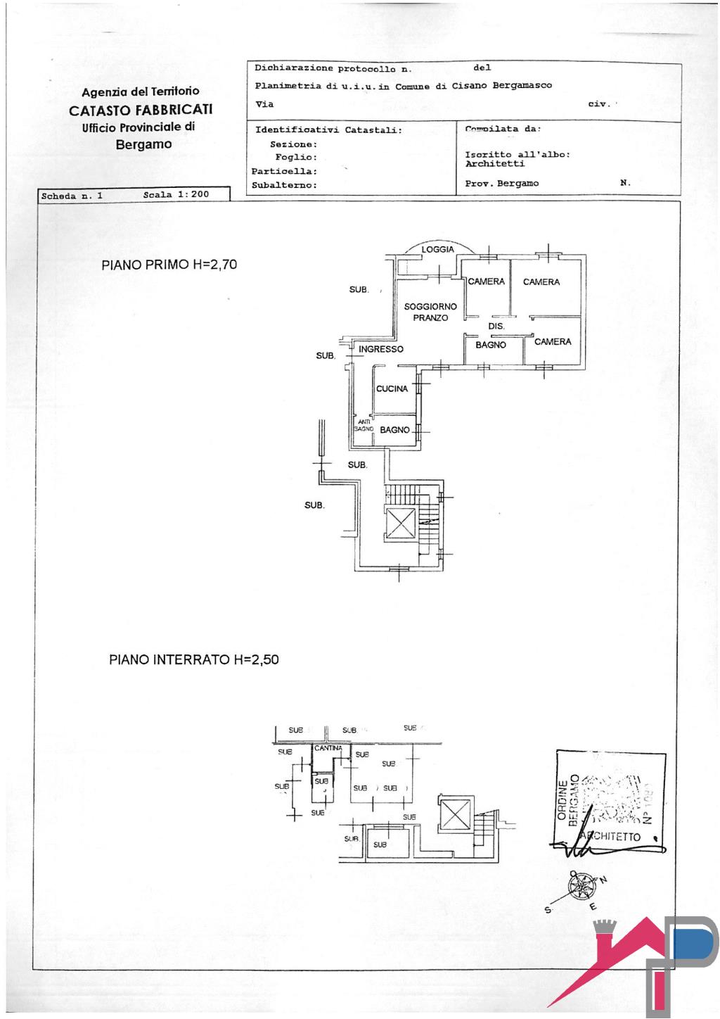 Immagine 10 di Appartamento in vendita  a Cisano Bergamasco