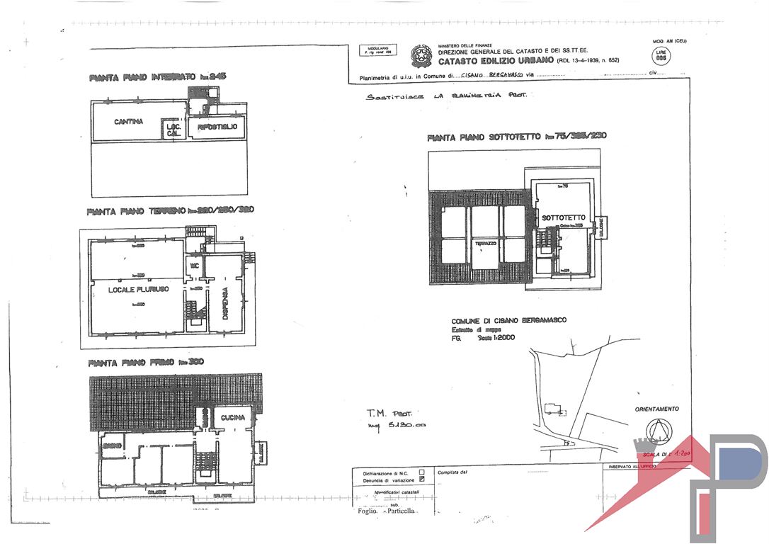 Immagine 10 di Villa in vendita  a Cisano Bergamasco