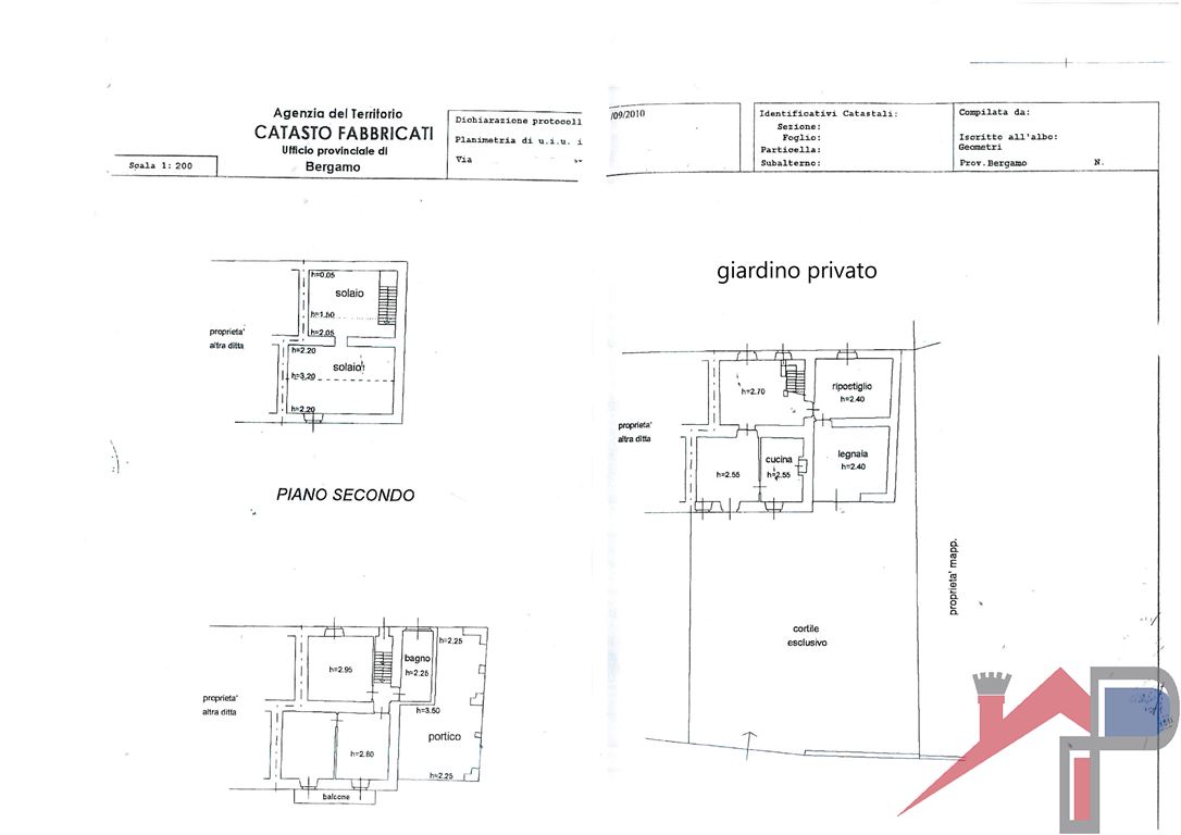 Immagine 10 di Casa semindipendente in vendita  in VIa Buonarroti 114 a Pontida