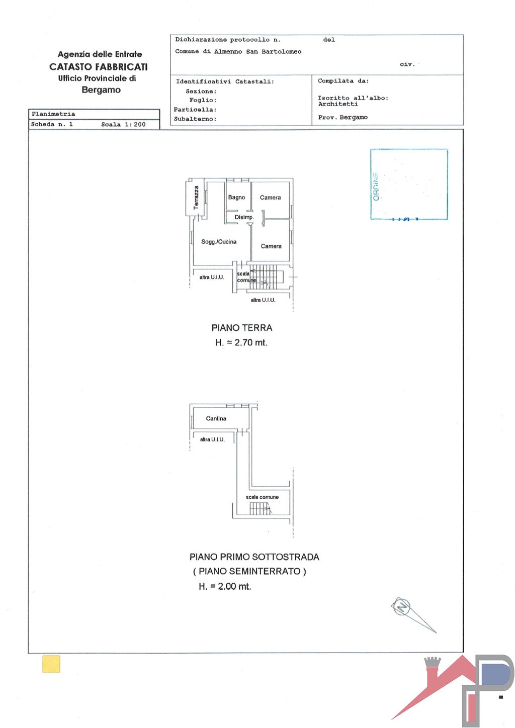 Immagine 10 di Appartamento in vendita  a Almenno San Bartolomeo
