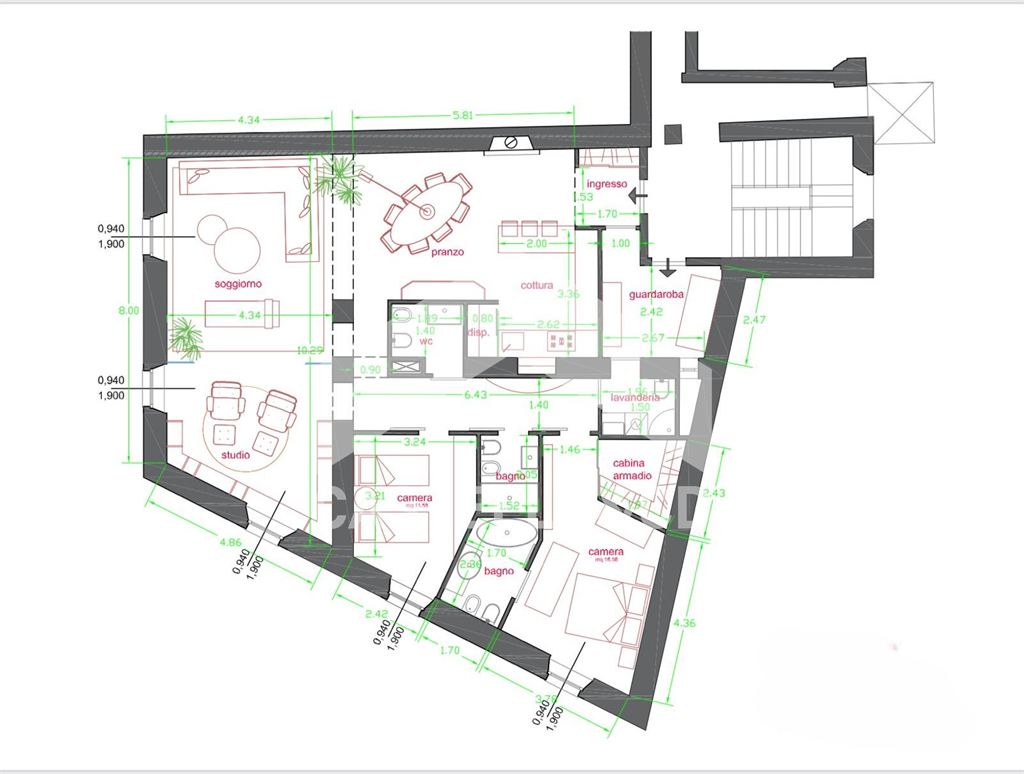 Immagine 6 di Attico in affitto  in PIAZZA MALVEZZI 13 a Desenzano Del Garda