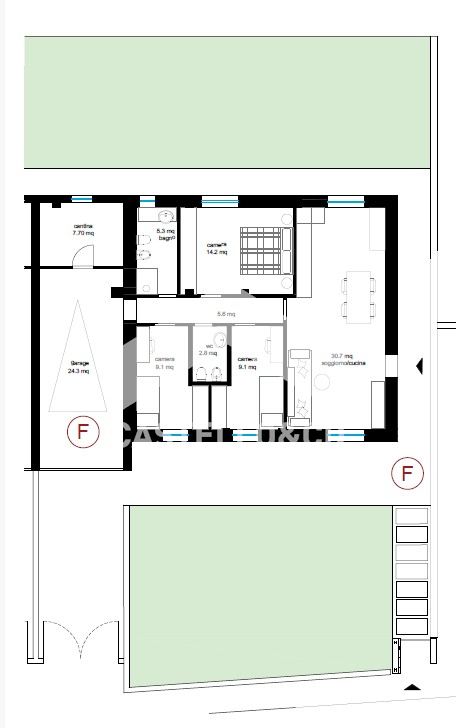 Immagine 2 di Appartamento in vendita  in via Lombardia 7/a a Lonato del Garda