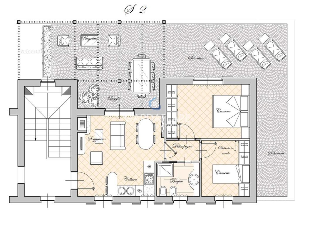 Immagine 10 di Attico in vendita  in Località San Vigilio a Pozzolengo