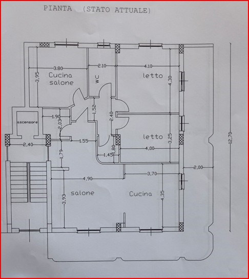 Immagine 10 di Appartamento in vendita  in luca 11 a Chiaravalle Centrale