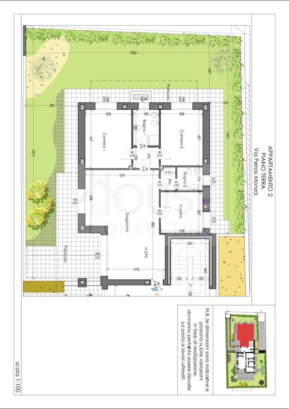 Immagine 10 di Appartamento in vendita  in Via Lorenzo Perosi a Monza