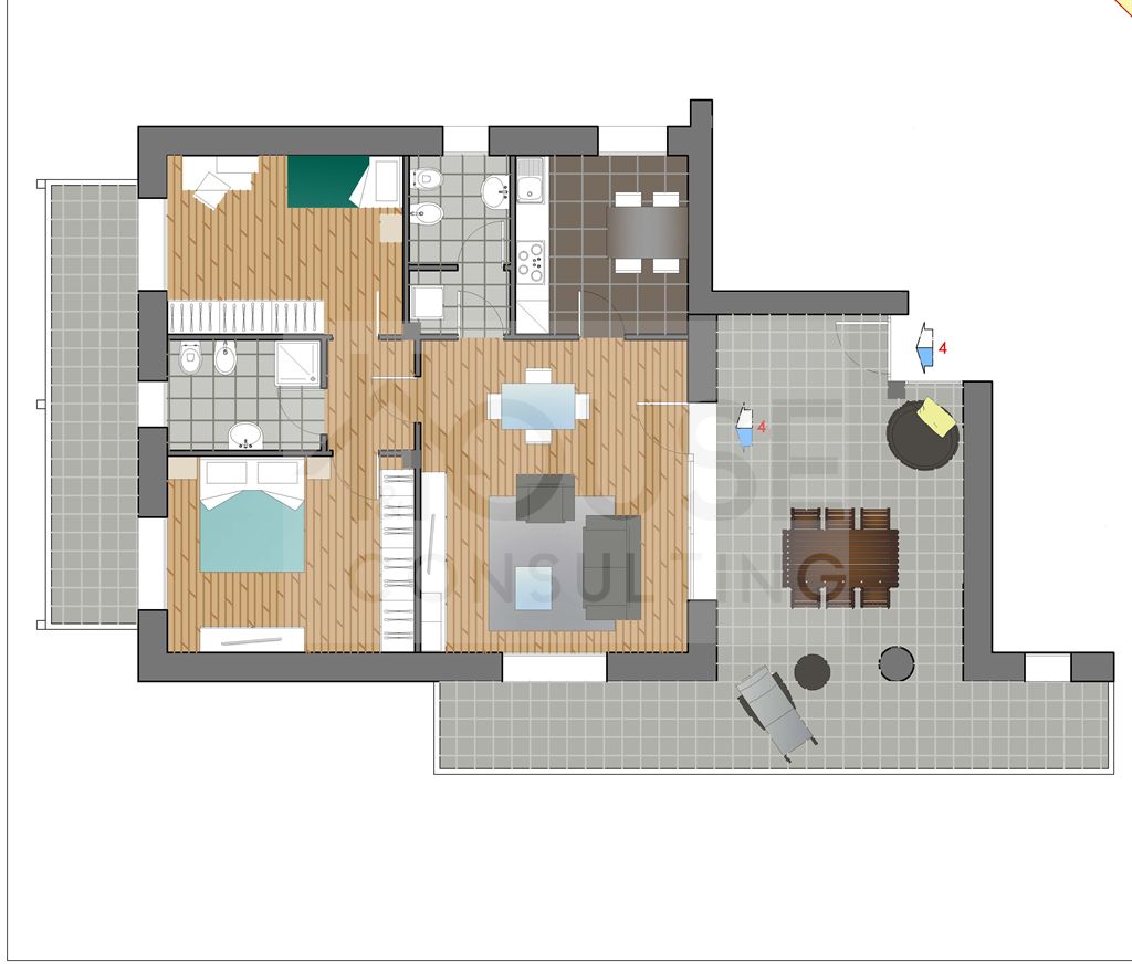 Immagine 11 di Appartamento in vendita  in Via Lorenzo Perosi 11 a Monza