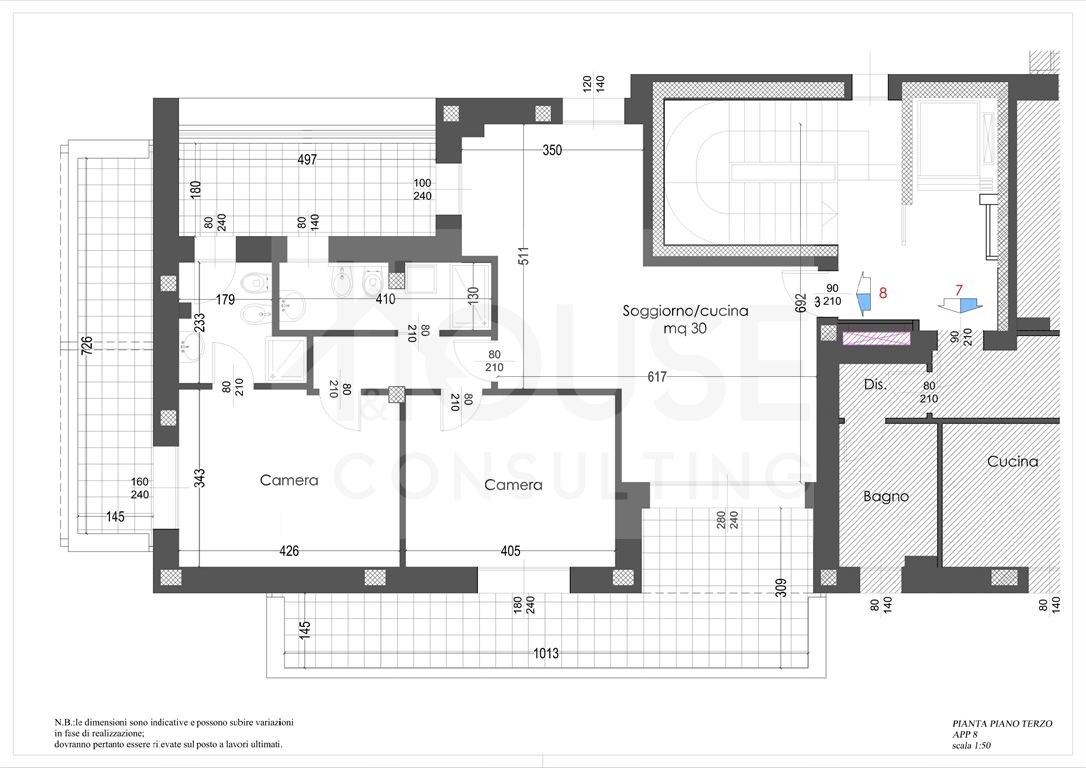 Immagine 8 di Appartamento in vendita  in Via Lorenzo Perosi 11 a Monza