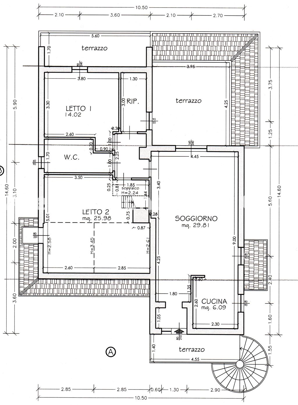 Immagine 10 di Appartamento in vendita  in Via Roma a Tavullia
