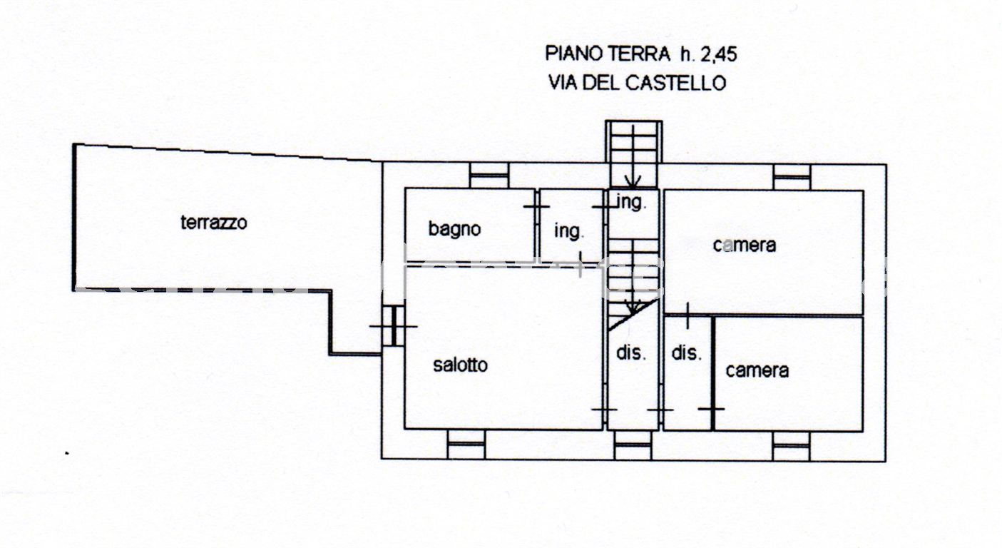 Immagine 10 di Casa semindipendente in vendita  in Via del Forno a Urbino