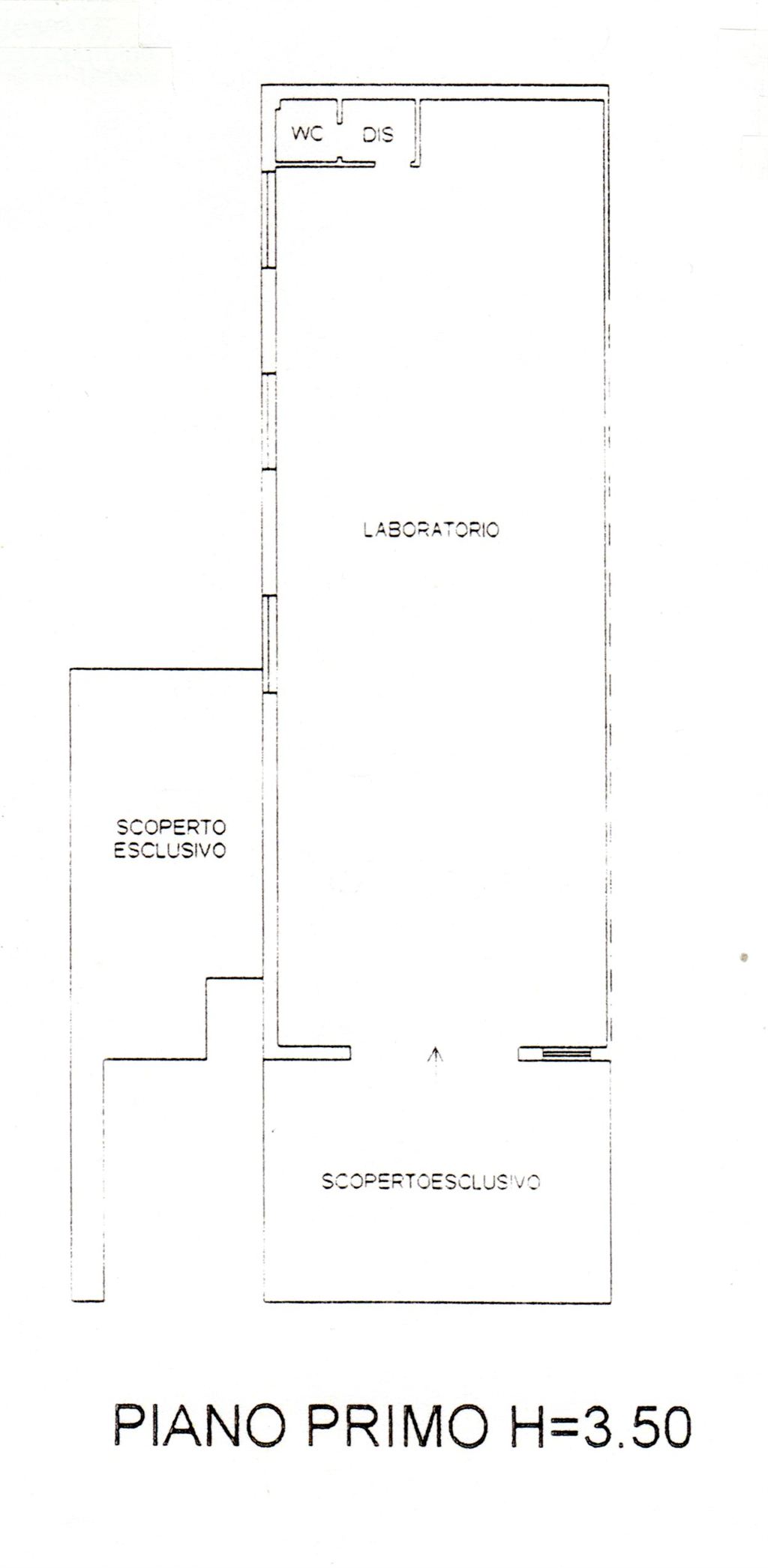 Immagine 5 di Laboratorio in vendita  in Via Sasso a Urbino