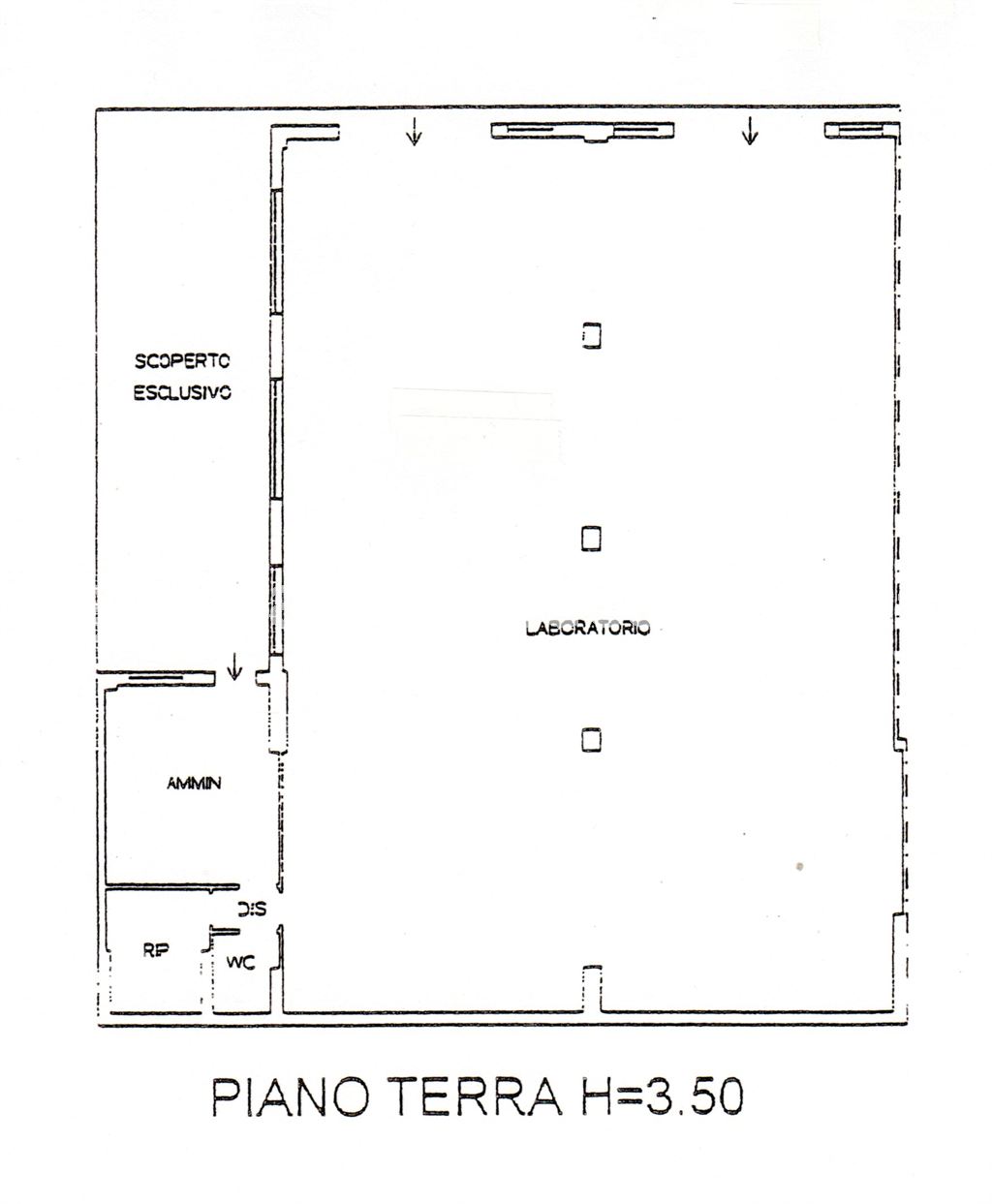 Immagine 6 di Laboratorio in vendita  in Via Sasso a Urbino
