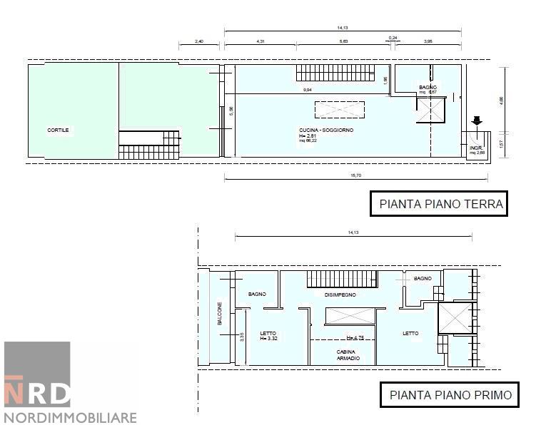 Immagine 10 di Villetta a schiera in vendita  a Mantova