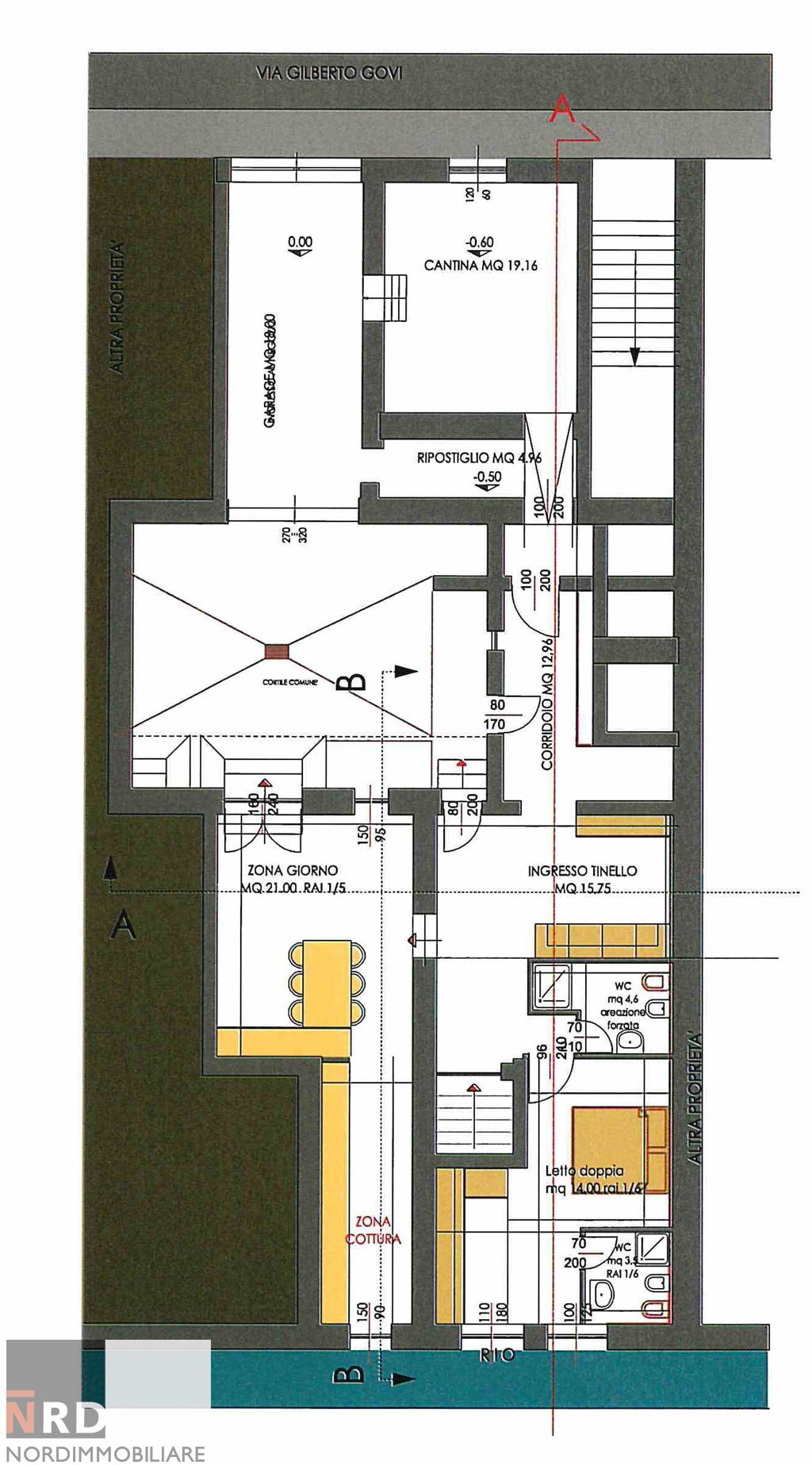 Immagine 10 di Appartamento in vendita  a Mantova