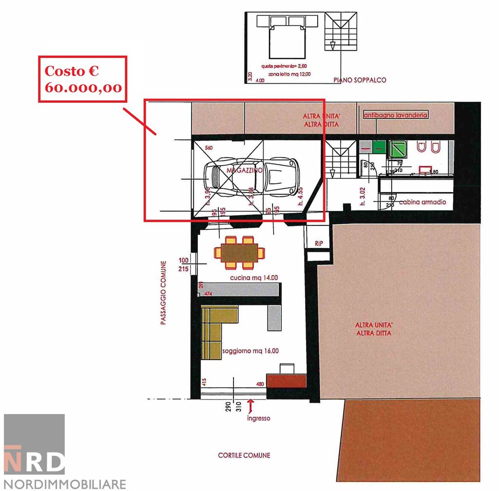 Immagine 9 di Appartamento in vendita  a Mantova