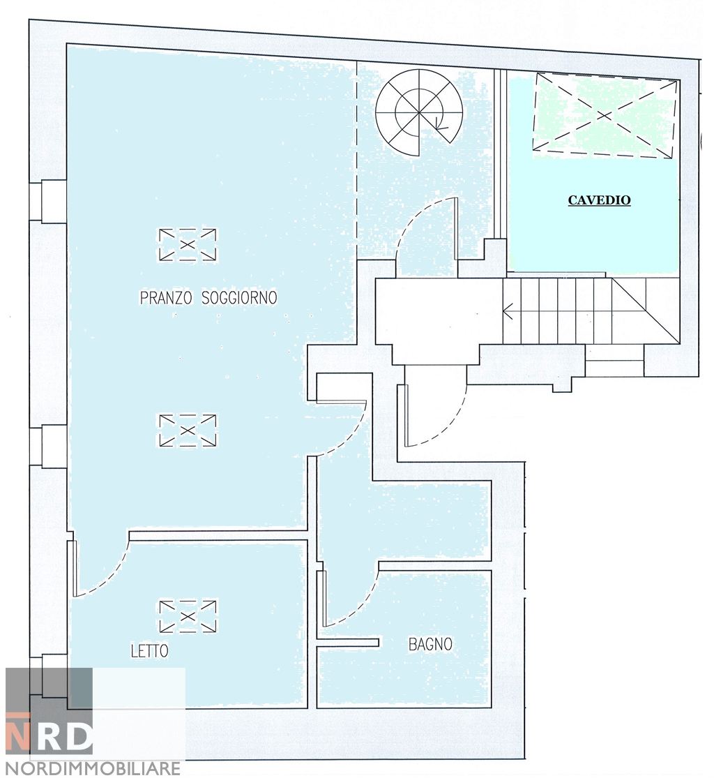 Immagine 11 di Appartamento in vendita  a Mantova