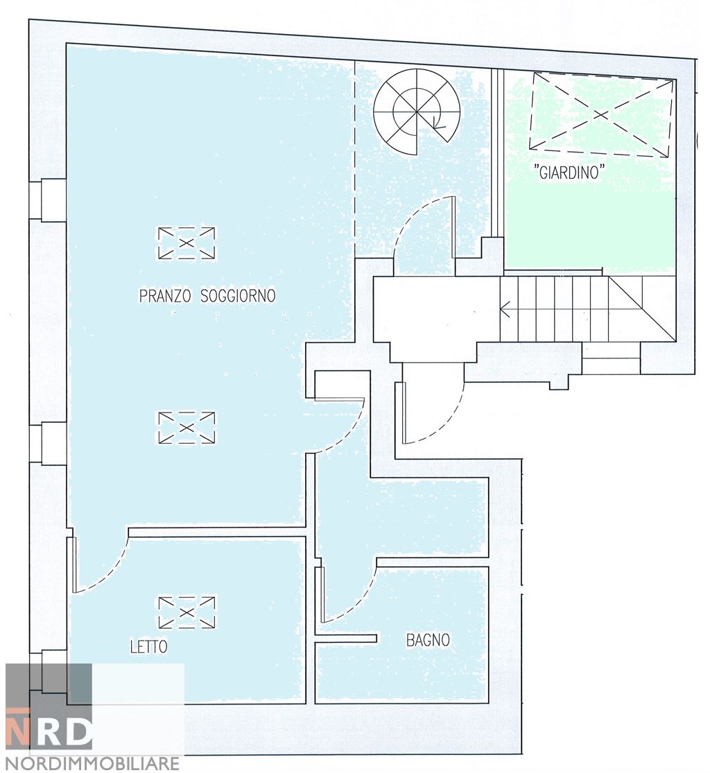 Immagine 10 di Appartamento in vendita  a Mantova