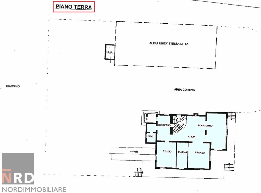 Immagine 11 di Villa in vendita  a Mantova