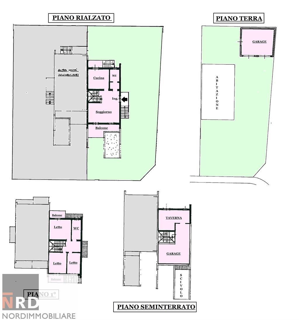 Immagine 10 di Casa bifamiliare in vendita  in Ungaretti a Borgo Virgilio