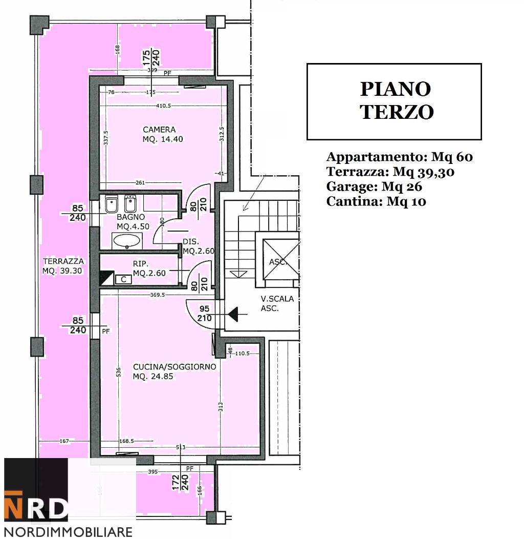 Immagine 3 di Appartamento in vendita  a Borgo Virgilio