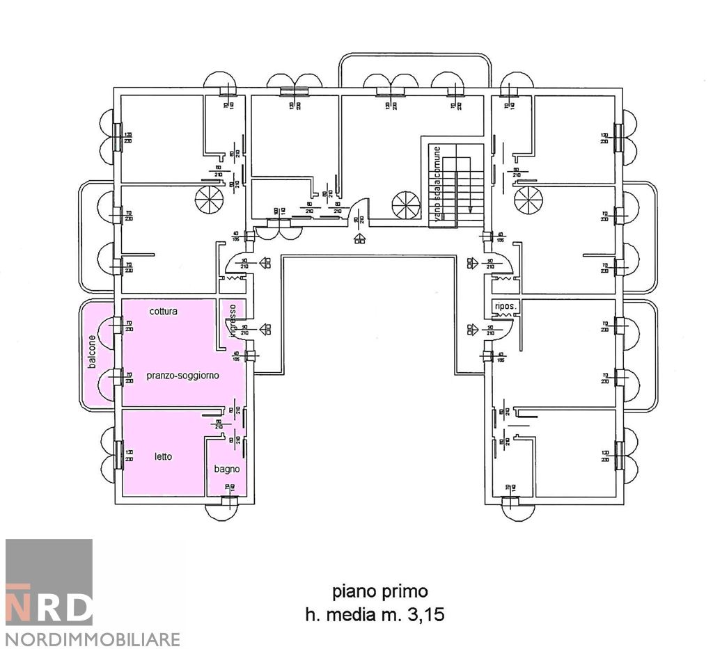 Immagine 8 di Appartamento in vendita  a Mantova