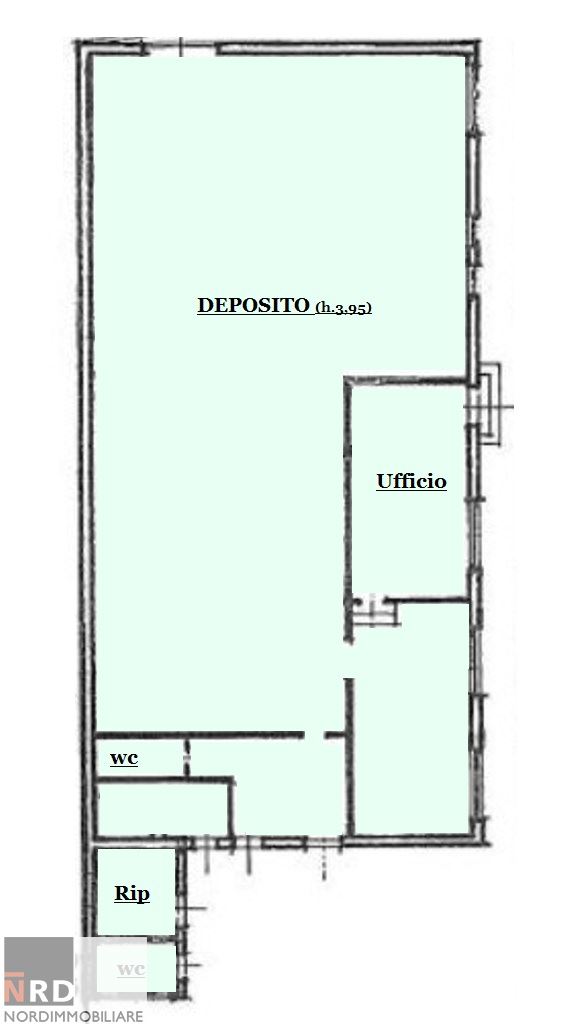 Immagine 6 di Capannone industriale in vendita  in via Santa Marta a Mantova