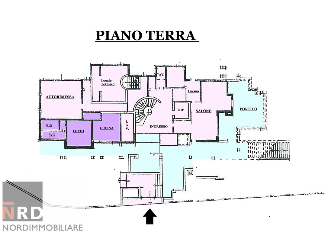 Immagine 10 di Villa in vendita  a Mantova