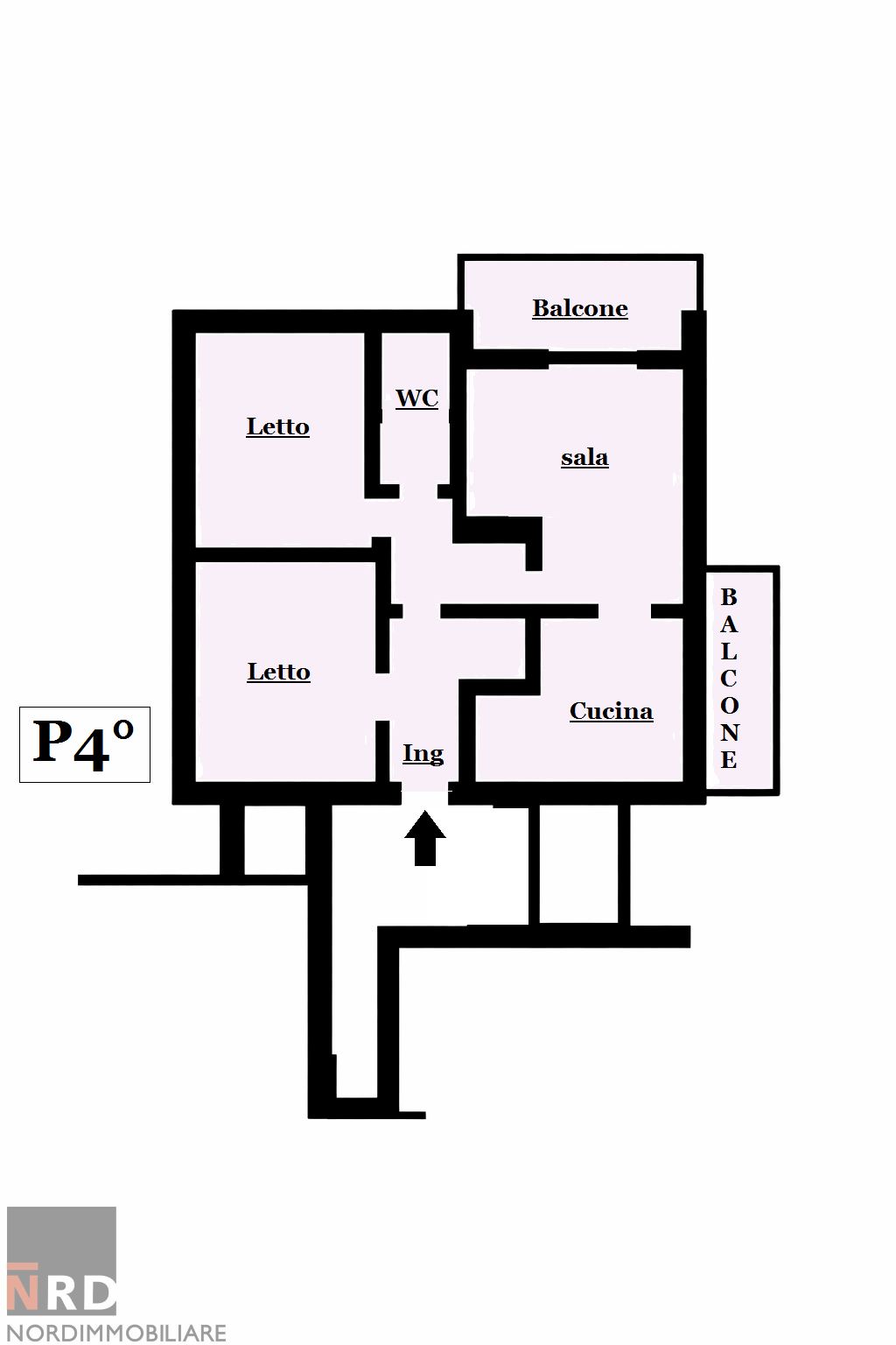 Immagine 10 di Appartamento in vendita  in Tamassia a Mantova