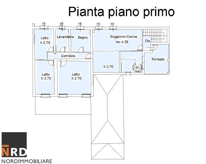 Immagine 10 di Villa in vendita  a Borgo Virgilio