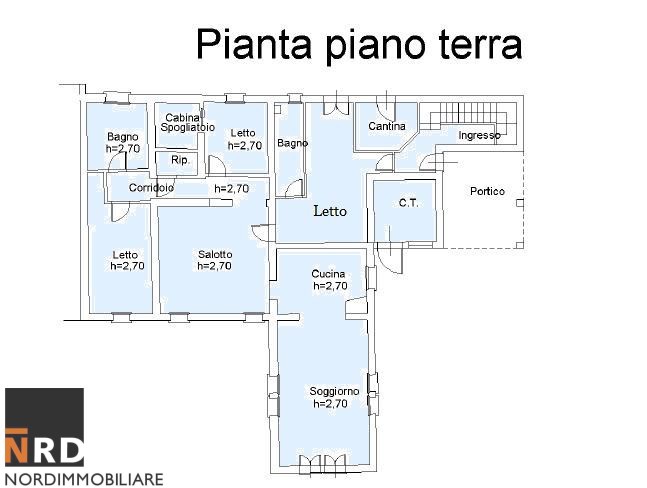 Immagine 11 di Villa in vendita  a Borgo Virgilio