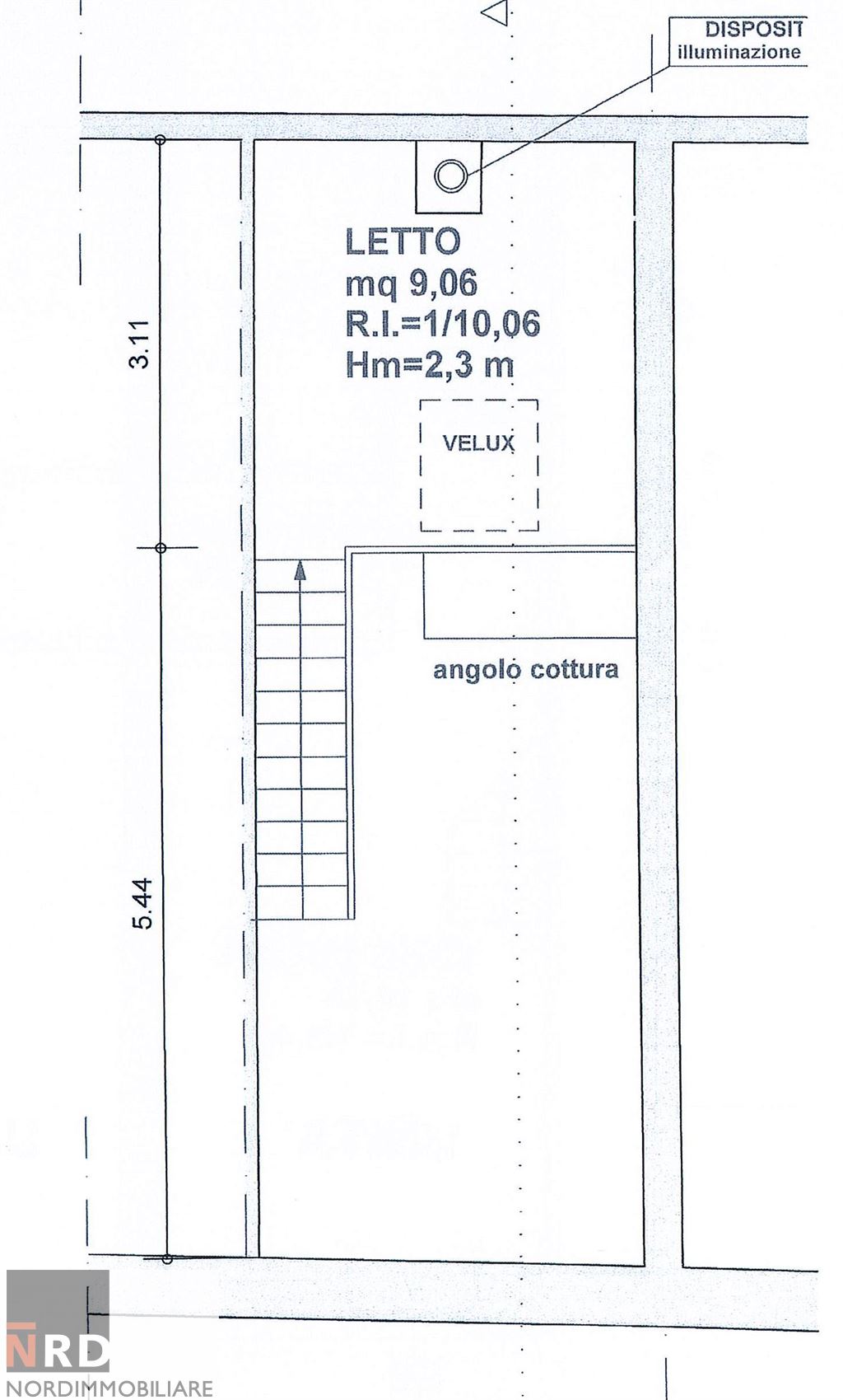 Immagine 7 di Appartamento in vendita  in via Corridoni a Mantova