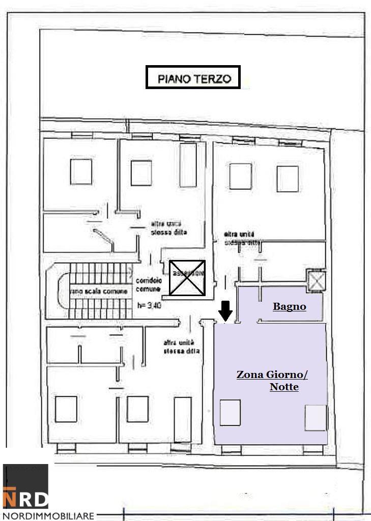 Immagine 2 di Appartamento in affitto  in Via Oberdan a Mantova