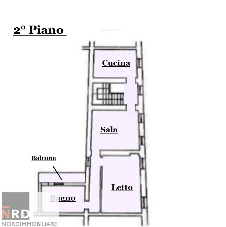 Immagine 5 di Appartamento in vendita  in Vicolo De Cani a Mantova