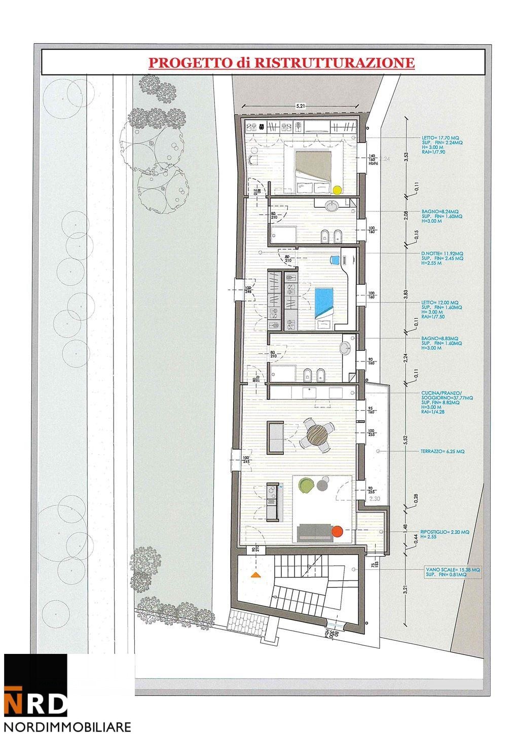 Immagine 12 di Appartamento in vendita  in Via Agucchie a Mantova