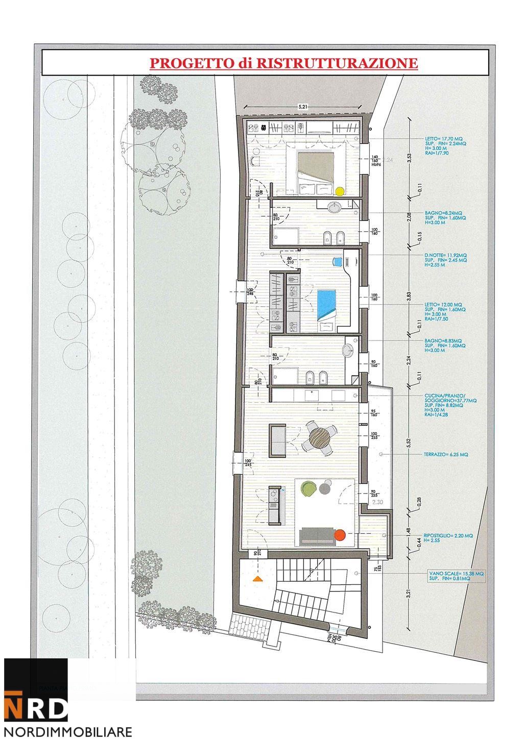 Immagine 11 di Appartamento in vendita  in Via Agucchie a Mantova