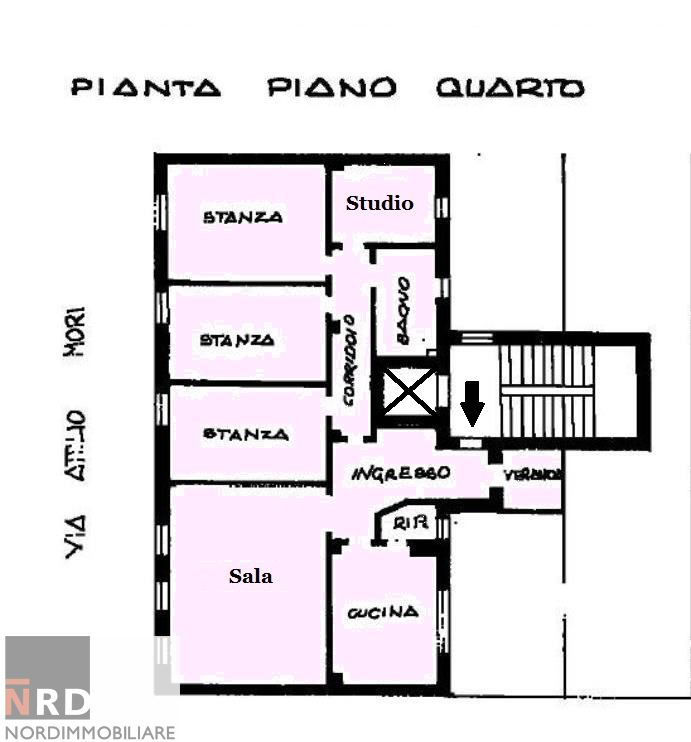 Immagine 10 di Appartamento in vendita  in VIA mori 22 a Mantova