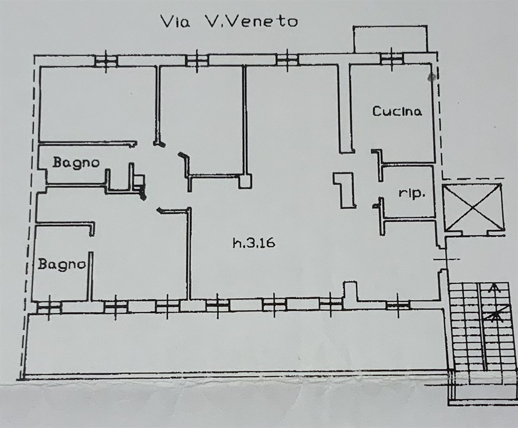 Immagine 10 di Appartamento in vendita  in Via Vittorio Veneto 12 a Vittuone