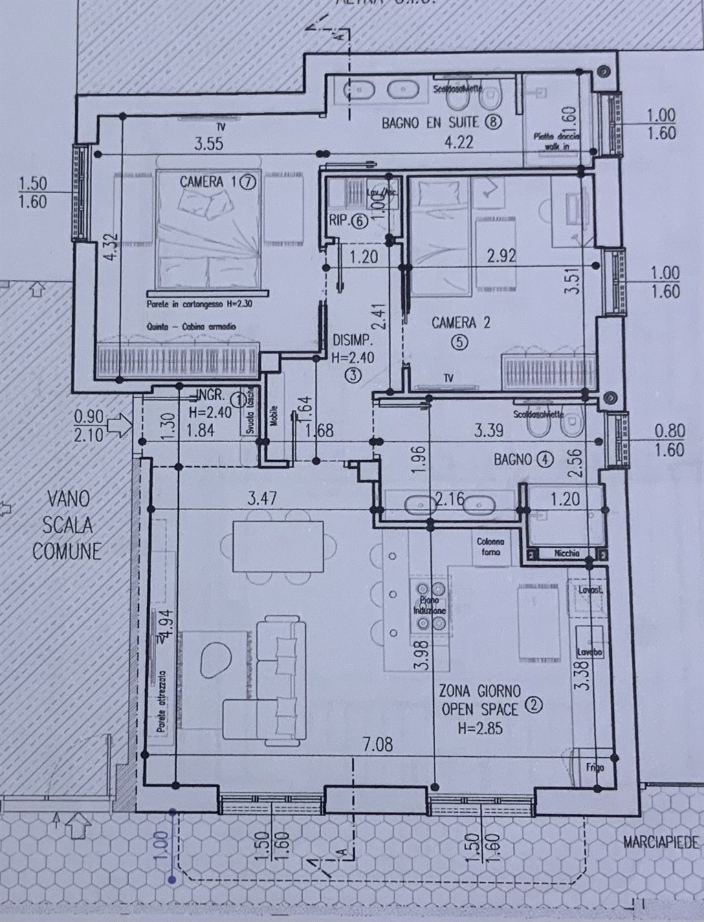 Immagine 3 di Appartamento in vendita  in via IV Novembre a Vittuone