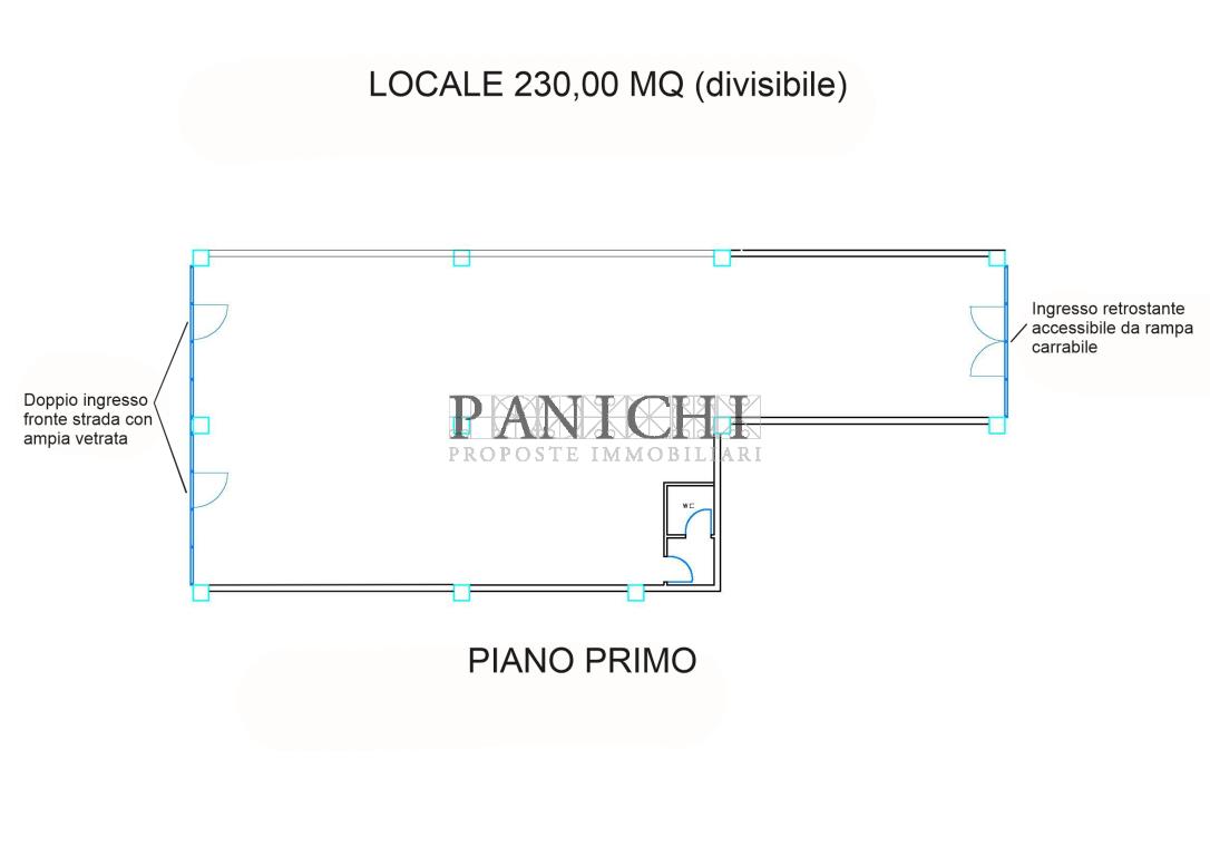 Immagine 2 di Locale commerciale in vendita  a Asciano