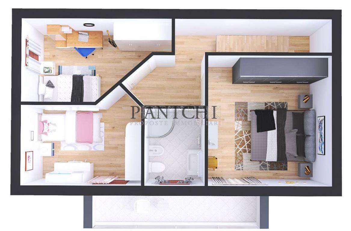 Immagine 5 di Villetta a schiera in vendita  in Via Montale a Rapolano Terme