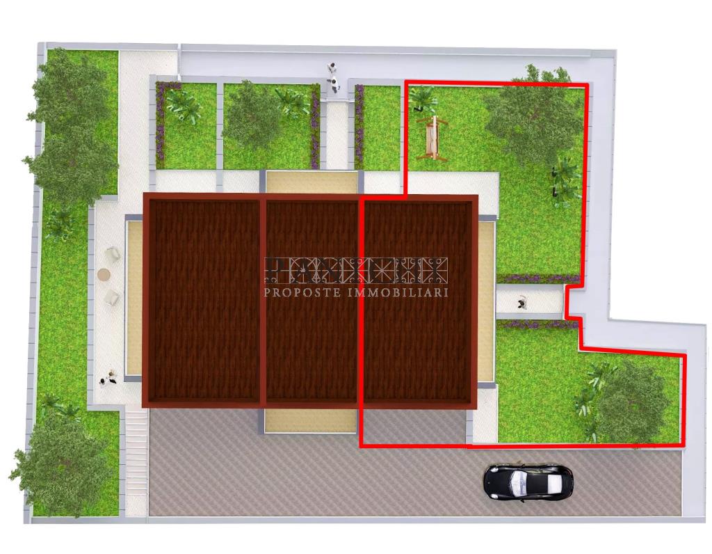 Immagine 7 di Villetta a schiera in vendita  in Via Montale a Rapolano Terme