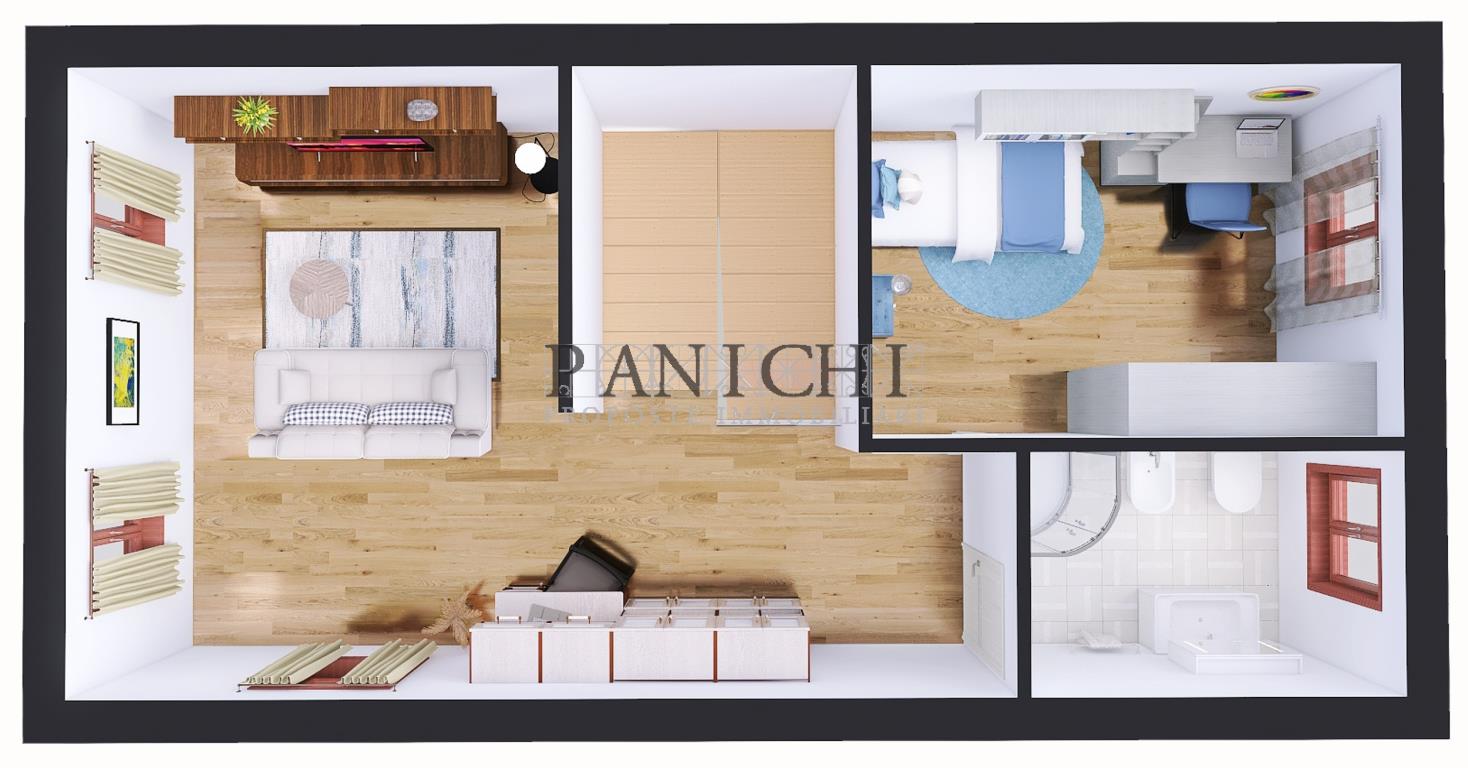 Immagine 7 di Villetta a schiera in vendita  in Via Montale a Rapolano Terme