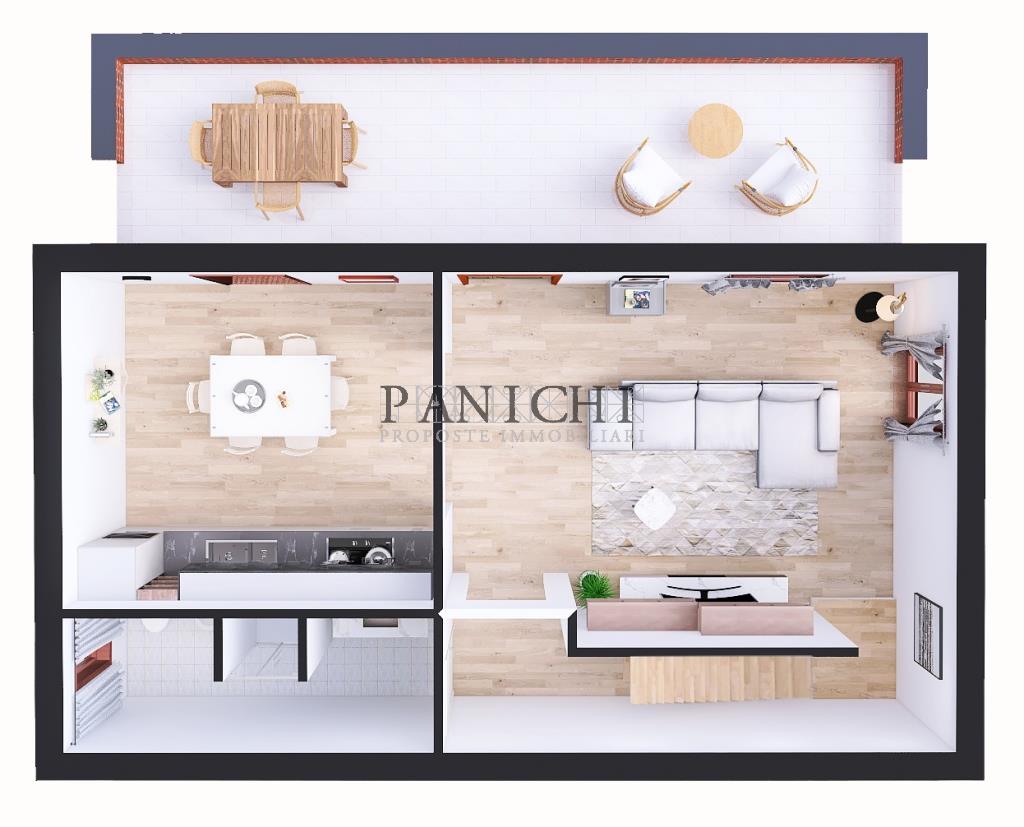 Immagine 6 di Villetta a schiera in vendita  in Via Montale a Rapolano Terme