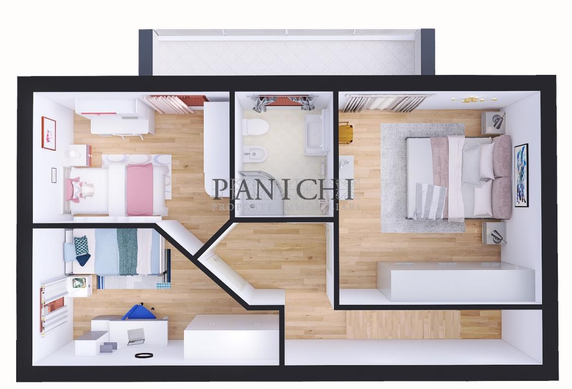 Immagine 7 di Villetta a schiera in vendita  in Via Montale a Rapolano Terme