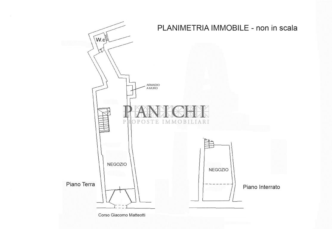 Immagine 2 di Locale commerciale in affitto  in Corso Matteotti a Asciano