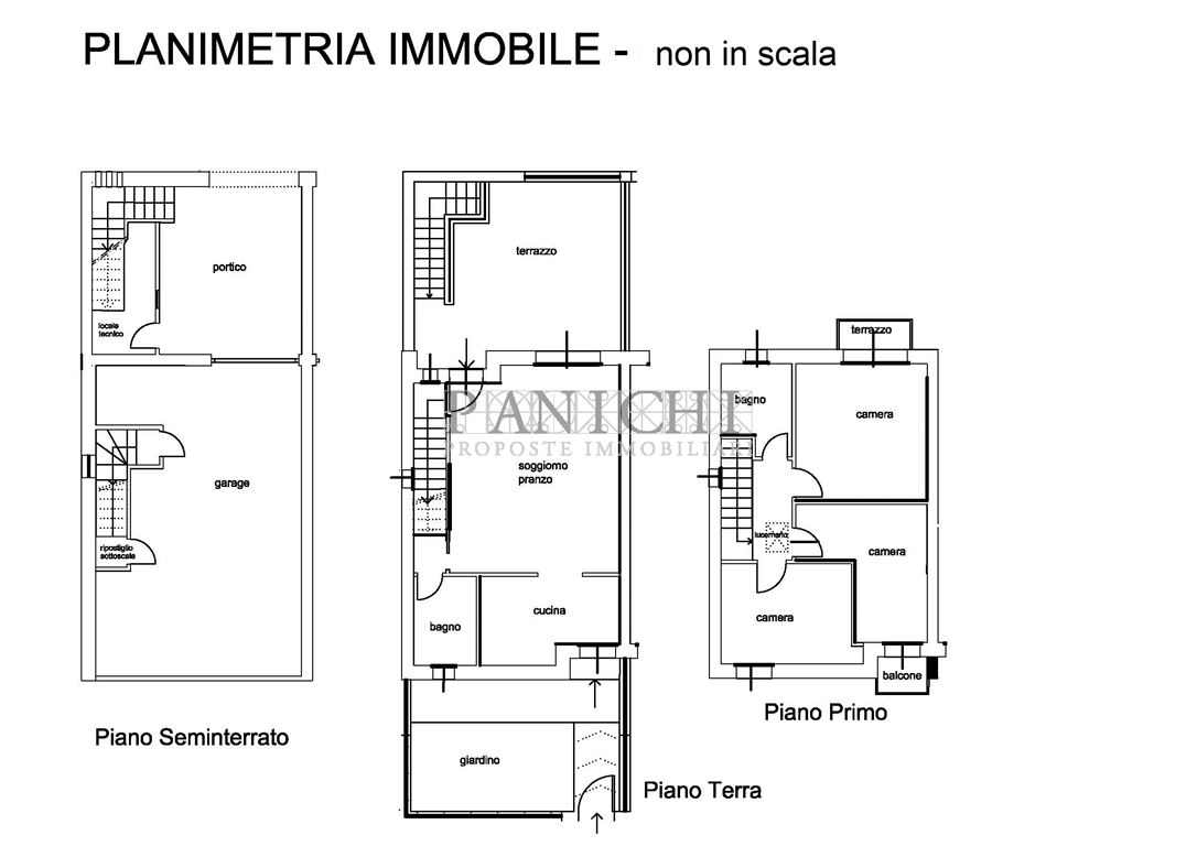 Immagine 10 di Villetta a schiera in vendita  in via beccafumi a Asciano