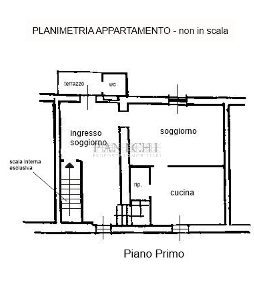 Immagine 10 di Appartamento in vendita  a Asciano